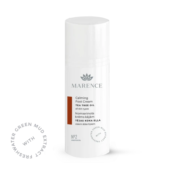 Nomierinošs krēms kājām TĒJAS KOKA EĻĻA, 100 ml, MARENCE