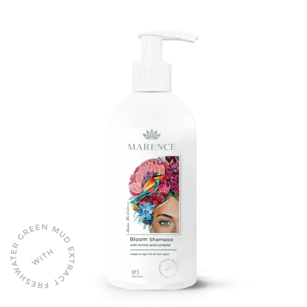 Bloom šampūns ar aminoskābju kompleksu, 380 g, MARENCE