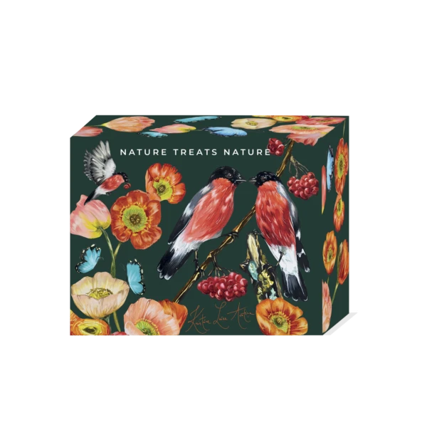 Dāvanu kastīte Dizaina tumši zaļa M (152x119x69 mm), MARENCE
